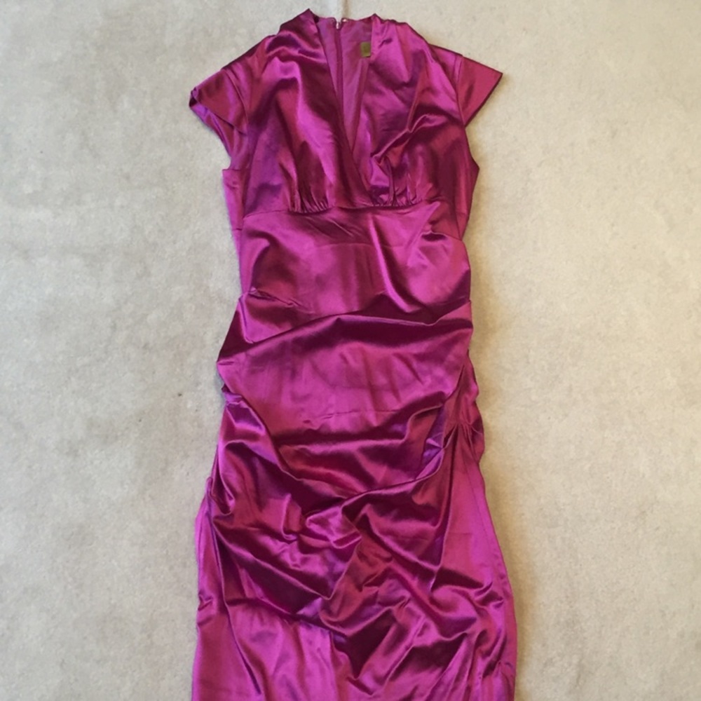 Nicole Miller got pink dress